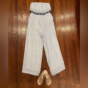 👖Jessica Simpson tube top jumpsuit - Size Big Medium